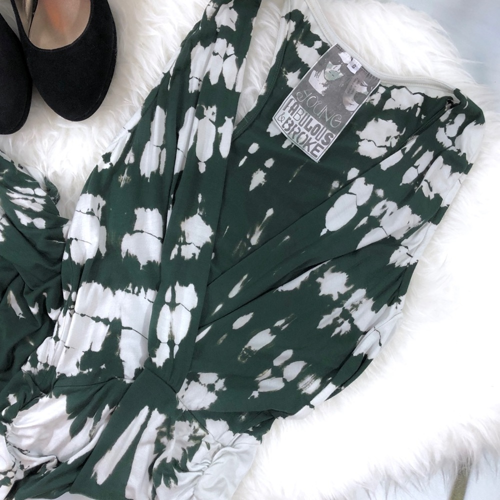 Young Fabulous & Broke Tie-Dyed Mini Dress